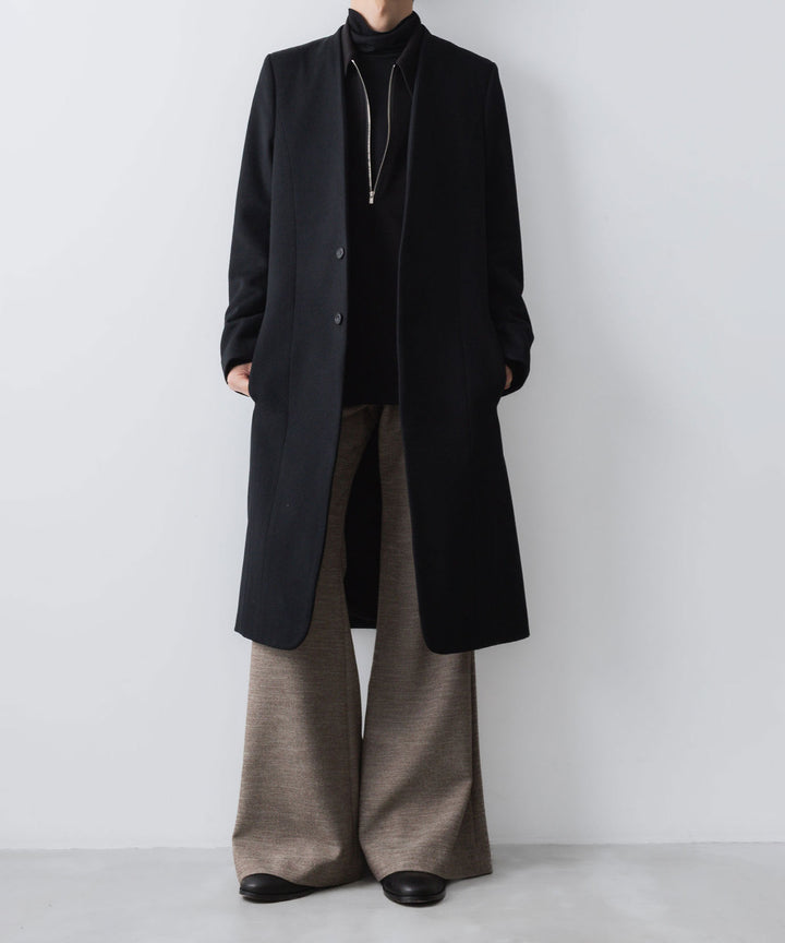 ato(アトウ)のSLUB TWEED FLAIR PANTS - BROWNの公式通販サイトsession福岡セレクトショップ