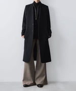 画像をギャラリービューアに読み込む, ato(アトウ)のSLUB TWEED FLAIR PANTS - BROWNの公式通販サイトsession福岡セレクトショップ
