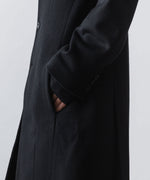 画像をギャラリービューアに読み込む, ato(アトウ)のSINGLE CHARME NO-COLLAR COAT - BLACKの公式通販サイトsession福岡セレクトショップ
