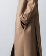 画像をギャラリービューアに読み込む, ato(アトウ)のENGLAND LAMB MELTON STAND COLLAR COAT - D.BEIGEの公式通販サイトsession福岡セレクトショップ
