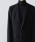 画像をギャラリービューアに読み込む, ato(アトウ)のENGLAND LAMB CHESTERFIELD COAT - BLACKの公式通販サイトsession福岡セレクトショップ
