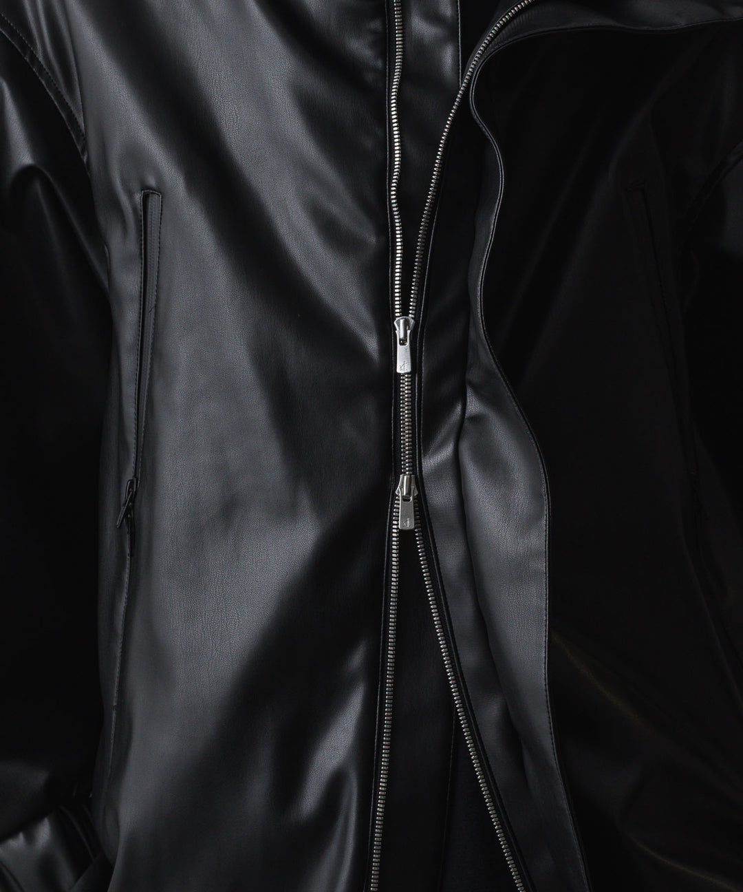 ato(アトウ)のSYNTHETIC LEATHER BLOUSON - BLACKの公式通販サイトsession福岡セレクトショップ