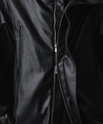 画像をギャラリービューアに読み込む, ato(アトウ)のSYNTHETIC LEATHER BLOUSON - BLACKの公式通販サイトsession福岡セレクトショップ
