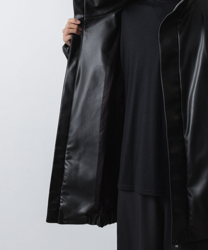 ato(アトウ)のSYNTHETIC LEATHER BLOUSON - BLACKの公式通販サイトsession福岡セレクトショップ