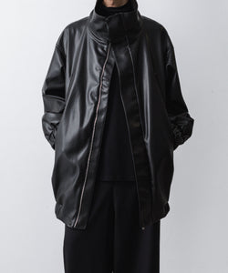 ato】SYNTHETIC LEATHER BLOUSON - BLACK | 公式通販サイト session