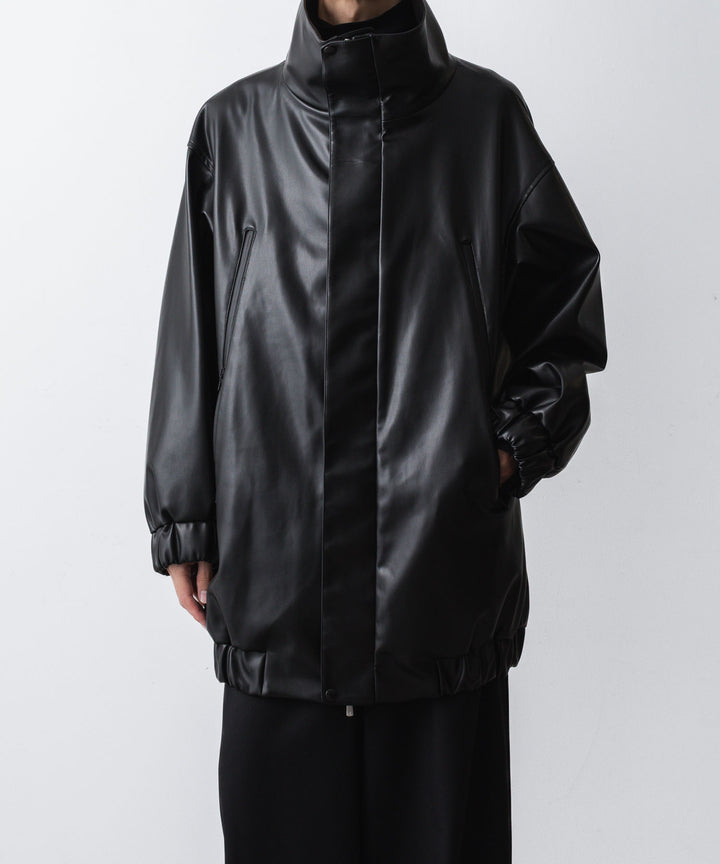 ato(アトウ)のSYNTHETIC LEATHER BLOUSON - BLACKの公式通販サイトsession福岡セレクトショップ