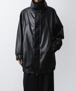 画像をギャラリービューアに読み込む, ato(アトウ)のSYNTHETIC LEATHER BLOUSON - BLACKの公式通販サイトsession福岡セレクトショップ
