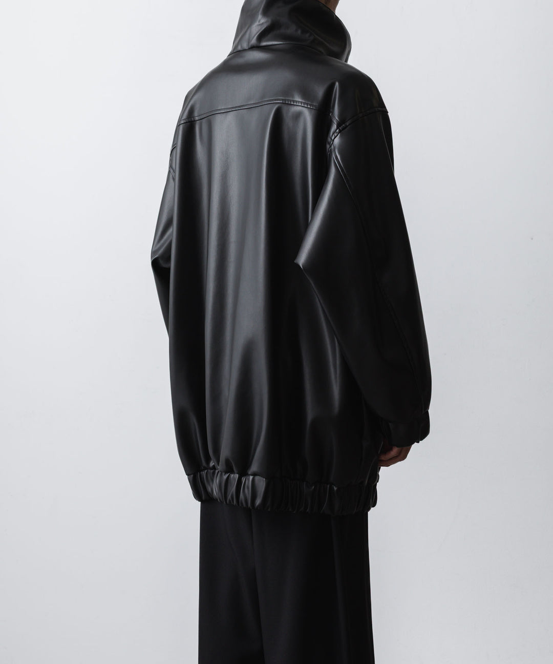ato(アトウ)のSYNTHETIC LEATHER BLOUSON - BLACKの公式通販サイトsession福岡セレクトショップ