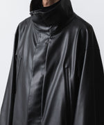 画像をギャラリービューアに読み込む, ato(アトウ)のSYNTHETIC LEATHER BLOUSON - BLACKの公式通販サイトsession福岡セレクトショップ
