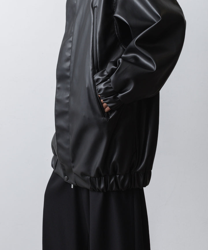 ato(アトウ)のSYNTHETIC LEATHER BLOUSON - BLACKの公式通販サイトsession福岡セレクトショップ
