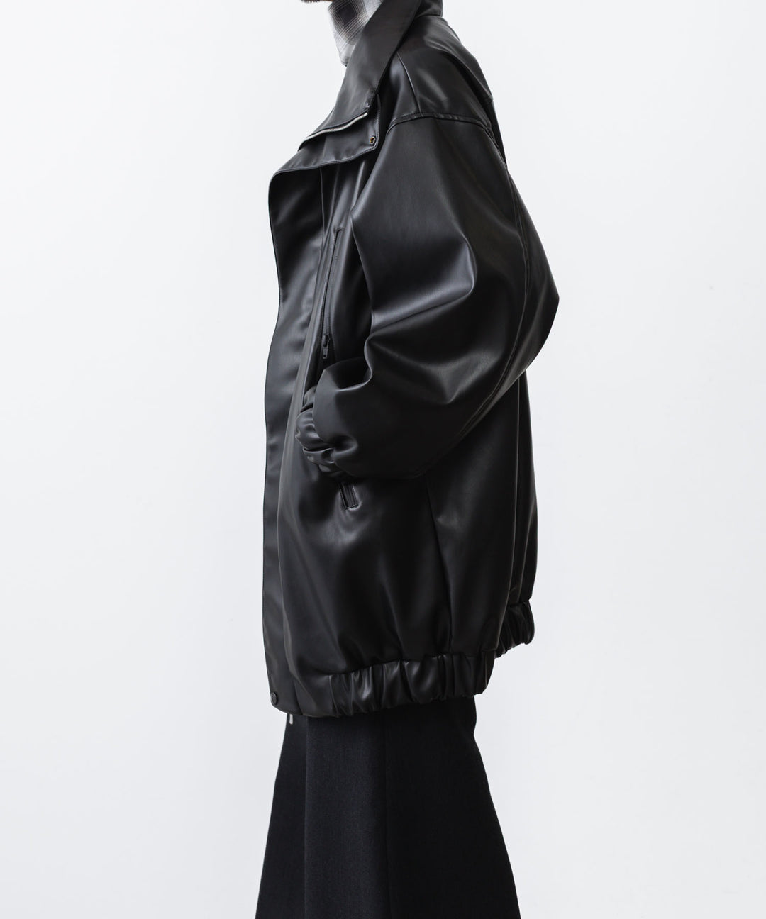 ato(アトウ)のSYNTHETIC LEATHER BLOUSON - BLACKの公式通販サイトsession福岡セレクトショップ