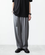 画像をギャラリービューアに読み込む, ATTACHMENT / EXCLUSIVE ITEMアタッチメントのPE LIGHT TROPICAL EASY TROUSERS - L.GRAYの公式通販サイトsession福岡セレクトショップ

