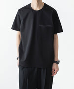 画像をギャラリービューアに読み込む, ATTACHMENT / EXCLUSIVE ITEMアタッチメントのCOMPRESSED COTTON REGULAR FIT TEE S/S - BLACKの公式通販サイトsession福岡セレクトショップ
