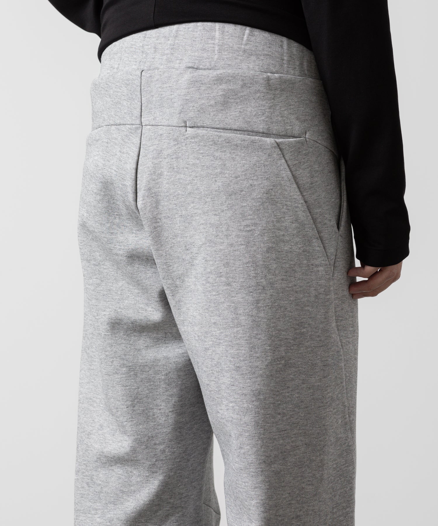 ATTACHMENT アタッチメントのCO/PE DOUBLE KNIT THREE DIMENSIONAL WIDE PANTS - X.GRAY 公式通販サイトsession福岡セレクトショップ