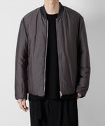 画像をギャラリービューアに読み込む, ATTACHMENT アタッチメントのWO/NY VOILE PADDING BOMBER JACKET - GRAY 公式通販サイトsession福岡セレクトショップ
