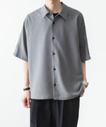 画像をギャラリービューアに読み込む, ATTACHMENT / EXCLUSIVE ITEMアタッチメントのPE LIGHT TROPICAL DOLMAN SLEEVE REGULAR COLLAR SHIRT S/S - L.GRAYの公式通販サイトsession福岡セレクトショップ
