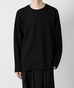 画像をギャラリービューアに読み込む, ATTACHMENT アタッチメントのWOxPE DOUBLE FACE KNIT CREWNECK PULLOVER L/S - BLACK 公式通販サイトsession福岡セレクトショップ
