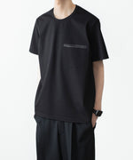 画像をギャラリービューアに読み込む, ATTACHMENT / EXCLUSIVE ITEMアタッチメントのCOMPRESSED COTTON REGULAR FIT TEE S/S - BLACKの公式通販サイトsession福岡セレクトショップ
