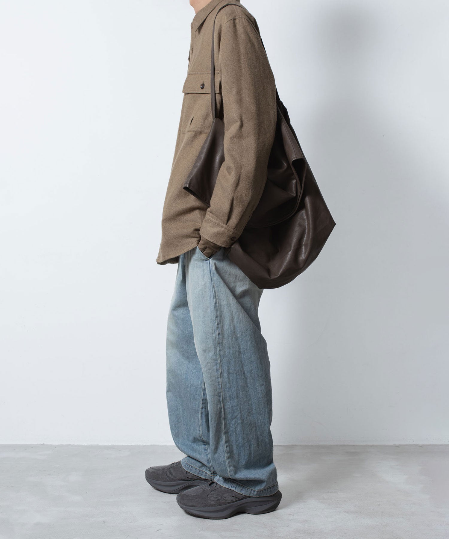 ATTACHMENT アタッチメントのRY/CO/SI FLANNEL PADDING L/S SHIRT - CAMELの公式通販サイトsession福岡セレクトショップ