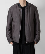 画像をギャラリービューアに読み込む, ATTACHMENT アタッチメントのWO/NY VOILE PADDING BOMBER JACKET - GRAY 公式通販サイトsession福岡セレクトショップ
