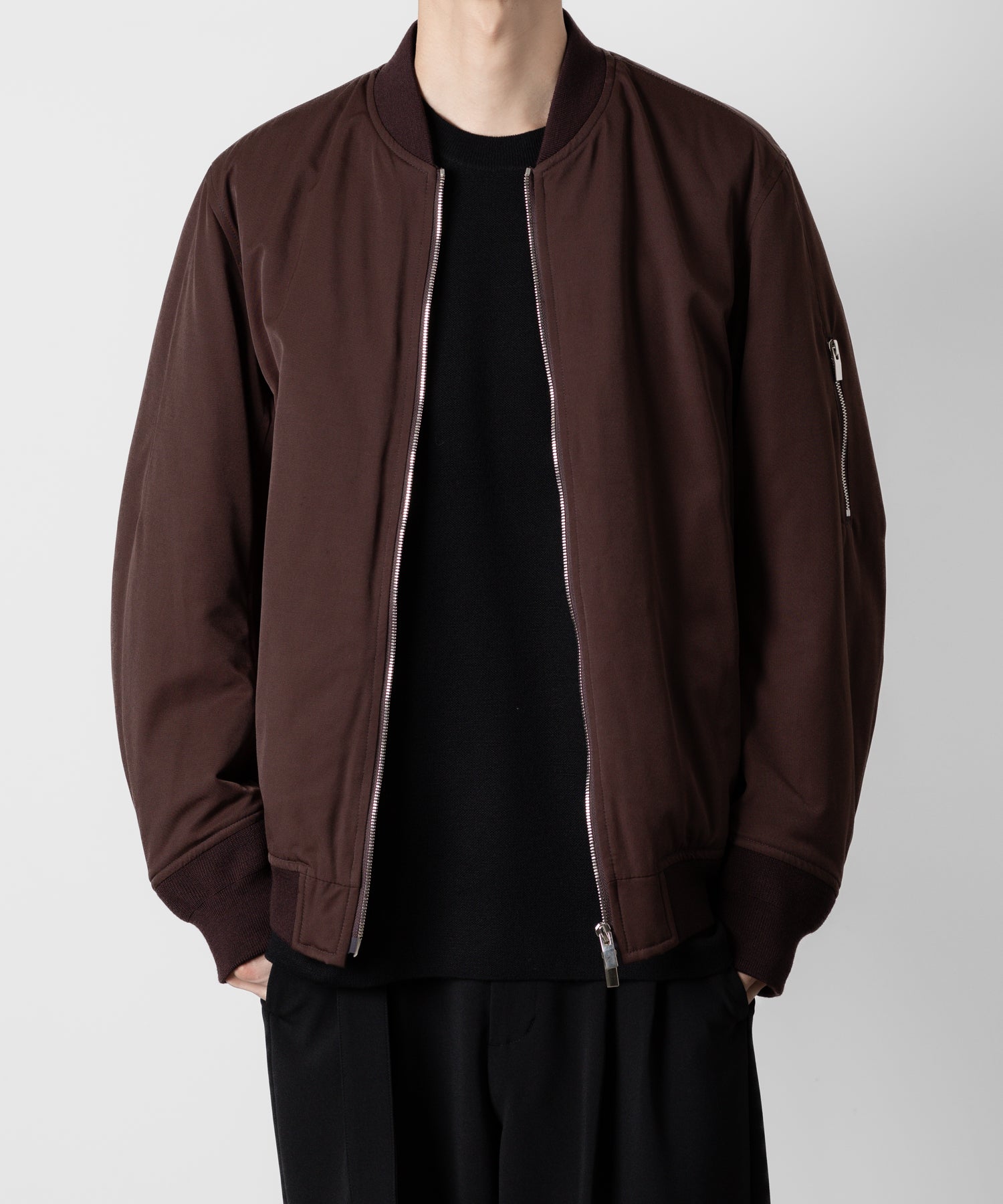 ATTACHMENT アタッチメントのNY/CO TWILL MA-1 - BORDEAUX 公式通販サイトsession福岡セレクトショップ