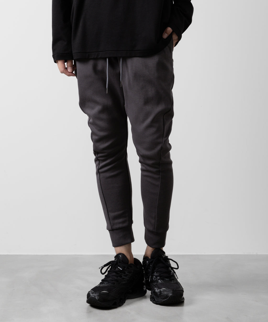 ATTACHMENT アタッチメントのCO/PE DOUBLE KNIT THREE DIMENSIONAL JOGGER PANTS - D.GRAY 公式通販サイトsession福岡セレクトショップ