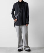 画像をギャラリービューアに読み込む, ATTACHMENT アタッチメントのCO/PE DOUBLE KNIT THREE DIMENSIONAL WIDE PANTS - X.GRAY 公式通販サイトsession福岡セレクトショップ
