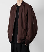 画像をギャラリービューアに読み込む, ATTACHMENT アタッチメントのNY/CO TWILL MA-1 - BORDEAUX 公式通販サイトsession福岡セレクトショップ
