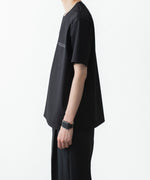 画像をギャラリービューアに読み込む, ATTACHMENT / EXCLUSIVE ITEMアタッチメントのCOMPRESSED COTTON REGULAR FIT TEE S/S - BLACKの公式通販サイトsession福岡セレクトショップ
