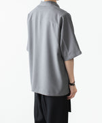 画像をギャラリービューアに読み込む, ATTACHMENT / EXCLUSIVE ITEMアタッチメントのPE LIGHT TROPICAL DOLMAN SLEEVE REGULAR COLLAR SHIRT S/S - L.GRAYの公式通販サイトsession福岡セレクトショップ
