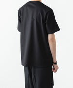 画像をギャラリービューアに読み込む, ATTACHMENT / EXCLUSIVE ITEMアタッチメントのCOMPRESSED COTTON REGULAR FIT TEE S/S - BLACKの公式通販サイトsession福岡セレクトショップ
