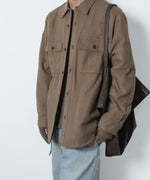 画像をギャラリービューアに読み込む, ATTACHMENT アタッチメントのRY/CO/SI FLANNEL PADDING L/S SHIRT - CAMELの公式通販サイトsession福岡セレクトショップ
