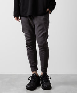 ATTACHMENT アタッチメントのCO/PE DOUBLE KNIT THREE DIMENSIONAL JOGGER PANTS - D.GRAY 公式通販サイトsession福岡セレクトショップ