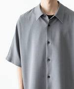 画像をギャラリービューアに読み込む, ATTACHMENT / EXCLUSIVE ITEMアタッチメントのPE LIGHT TROPICAL DOLMAN SLEEVE REGULAR COLLAR SHIRT S/S - L.GRAYの公式通販サイトsession福岡セレクトショップ
