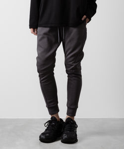 ATTACHMENT アタッチメントのCO/PE DOUBLE KNIT THREE DIMENSIONAL JOGGER PANTS - D.GRAY 公式通販サイトsession福岡セレクトショップ