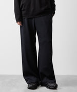 画像をギャラリービューアに読み込む, ATTACHMENT アタッチメントのPE STRETCH RIB WIDE LOUNGE TROUSERS - D.NAVY 公式通販サイトsession福岡セレクトショップ
