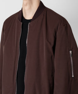 ATTACHMENT アタッチメントのNY/CO TWILL MA-1 - BORDEAUX 公式通販サイトsession福岡セレクトショップ