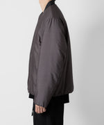 画像をギャラリービューアに読み込む, ATTACHMENT アタッチメントのWO/NY VOILE PADDING BOMBER JACKET - GRAY 公式通販サイトsession福岡セレクトショップ
