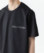 画像をギャラリービューアに読み込む, ATTACHMENT / EXCLUSIVE ITEMアタッチメントのCOMPRESSED COTTON REGULAR FIT TEE S/S - BLACKの公式通販サイトsession福岡セレクトショップ
