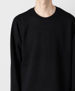 画像をギャラリービューアに読み込む, ATTACHMENT アタッチメントのWOxPE DOUBLE FACE KNIT CREWNECK PULLOVER L/S - BLACK 公式通販サイトsession福岡セレクトショップ
