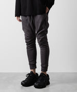 画像をギャラリービューアに読み込む, 【 ATTACHMENT 】CO/PE DOUBLE KNIT THREE DIMENSIONAL JOGGER PANTS - D.GRAY
