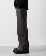 画像をギャラリービューアに読み込む, ATTACHMENT アタッチメントのCO/PE DOUBLE KNIT THREE DIMENSIONAL WIDE PANTS - D.GRAY 公式通販サイトsession福岡セレクトショップ
