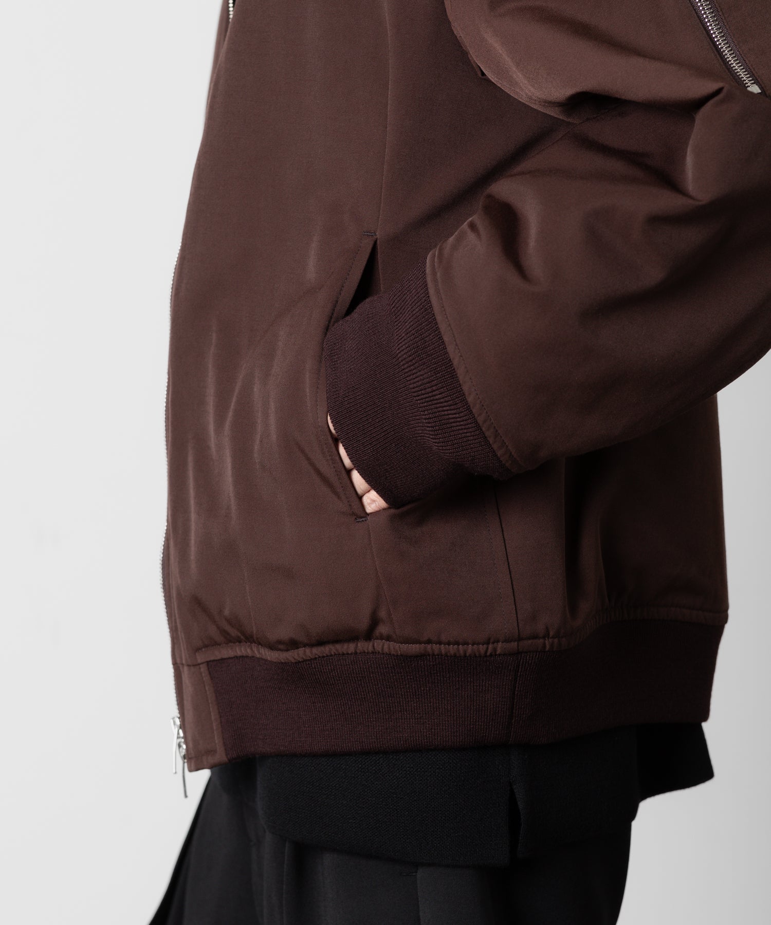 ATTACHMENT アタッチメントのNY/CO TWILL MA-1 - BORDEAUX 公式通販サイトsession福岡セレクトショップ