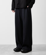 画像をギャラリービューアに読み込む, ATTACHMENT アタッチメントのPE STRETCH RIB WIDE LOUNGE TROUSERS - D.NAVY 公式通販サイトsession福岡セレクトショップ
