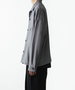 画像をギャラリービューアに読み込む, ATTACHMENT / EXCLUSIVE ITEMアタッチメントのPE LIGHT TROPICAL OVERSIZED SHIRT BLOUSON - L.GRAYの公式通販サイトsession福岡セレクトショップ
