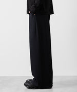 画像をギャラリービューアに読み込む, ATTACHMENT アタッチメントのPE STRETCH RIB WIDE LOUNGE TROUSERS - D.NAVY 公式通販サイトsession福岡セレクトショップ
