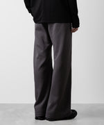 画像をギャラリービューアに読み込む, ATTACHMENT アタッチメントのCO/PE DOUBLE KNIT THREE DIMENSIONAL WIDE PANTS - D.GRAY 公式通販サイトsession福岡セレクトショップ
