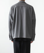 画像をギャラリービューアに読み込む, ATTACHMENT / EXCLUSIVE ITEMアタッチメントのPE LIGHT TROPICAL OVERSIZED SHIRT BLOUSON - L.GRAYの公式通販サイトsession福岡セレクトショップ
