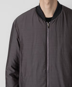 画像をギャラリービューアに読み込む, ATTACHMENT アタッチメントのWO/NY VOILE PADDING BOMBER JACKET - GRAY 公式通販サイトsession福岡セレクトショップ
