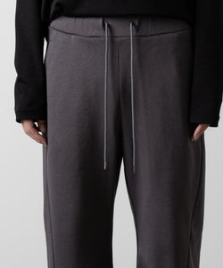 ATTACHMENT アタッチメントのCO/PE DOUBLE KNIT THREE DIMENSIONAL WIDE PANTS - D.GRAY 公式通販サイトsession福岡セレクトショップ